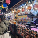 鎌倉小町通屋台 海鮮丼屋台 - 内観
