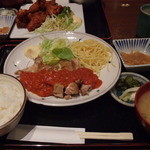 築地 濱の屋  - 【ランチ】日替わり定食 (チキングリル)