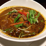 ハーフラムとサブジのスープカレー