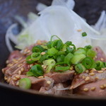 Shin kei - 白レバーのタタキ、早めに食べて！