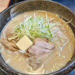 麺場 もっけい - 北の味噌（バタートッピング）