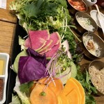 サムギョプサルと野菜 いふう - 