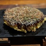 Moegi - 完成٩( °ꇴ °)۶━╹̻╹̻｡  豚玉 あぶらかすトッピング