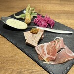 MEAT＆GRILL MARCO - 本日の前菜盛り合わせ