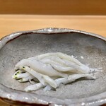 鮨処 やまと - 白うお(宮城)と青山椒