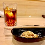 味ひろ - わらび餅と旨いアイスコーヒーで蟹三昧コースの昂りをクールダウン