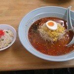 Ramen No Ishikawa Goemon - 五右衛門　半チャーセット　（￥1.000）