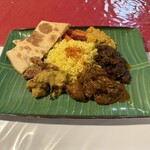 バナナリーフ - ビュッフェ盛り