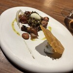 リョウリヤ ステファン パンテル - ずば抜けて美味しいアミューズ（ほたるイカなど）