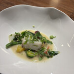 リョウリヤ ステファン パンテル - 海の幸のいろいろと山菜たち