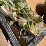 焼鳥 一灯 - 厚揚げ（青唐醤油）