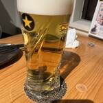 焼鳥 一灯 - 生ビール