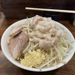 らーめん 松信 - らーめん普通盛り¥800+野菜増し¥100