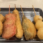 串カツ田中 - 紅しょうがはしょっぱいけど。