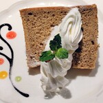 イタリアン クラシコ - アールグレイシフォンケーキ