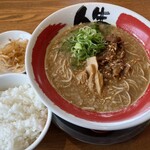 徳島ラーメン人生 - 徳島ラーメン こってり（税込980円）