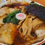 竹内商店 - 生姜醤油チャーシュー　メンマトッピング