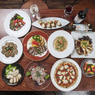 多人数でのご利用にも◆税込3,000円からのフルコースも◎