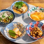 中華ダイニング 一途一心 - 2025.3 前菜の盛り合わせ