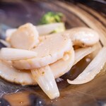 中華ダイニング 一途一心 - 2025.3 愛知産平貝（タイラギ）の塩炒め