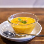 中華ダイニング 一途一心 - 2025.3 楊枝甘露（タピオカとグレープフルーツ入り濃厚マンゴージュレ）