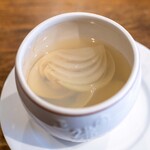 中華ダイニング 一途一心 - 2025.3 蛤（はまぐり）と新玉葱の上湯スープ