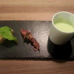 ビストロ・アロンジー - ２０１４・５月　ディナー・・・アミューズ