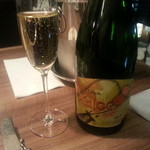 ビストロ・アロンジー - ２０１４・５月　ディナー・・・カバ・ボトルで！