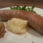 ビストロ・アロンジー - ２０１４・５月　ディナー・・・自家製ソーセージ