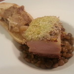 ビストロ・アロンジー - ２０１４・５月　ディナー・・・プティサレ・レンズ豆添え