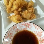 肉のウエダ - 白肉天。ピリ辛タレ付　100g 440円