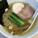 中華ソバ ちゃるめ - 塩中華ソバ1000円+手もみ麺50円=1050円