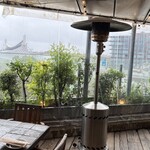 ピッツェリア カンテラ - 寒い雨の日でも全然平気〜真冬でもOK