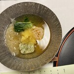 水明館 - 椀替わりです。