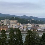 水明館 - お部屋から見た下呂温泉街です｡