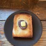 マイソールカフェ - あんバタートースト¥500