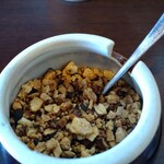 ラーメンばか馬 - フライドガーリック(連合いは入れない)