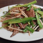 ぞのちゃん - 料理写真:レバニラ定食