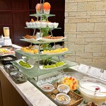 グランディア芳泉 - 朝からデザートも