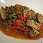 イタリアン レストラン ピンナピンナ - サバとケイパのフレッシュトマトソース