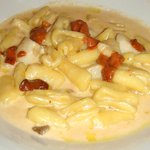 ア ミオ アージョ - ホタテとウニのパスタ