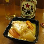 智智 - お惣菜300円　酒粕とバターで野菜を炊いたもの