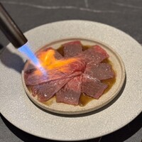 #ヒロキヤ六本木 - バーナーで炙り