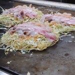 お好み焼き てっちゃん - お好み焼(海鮮)