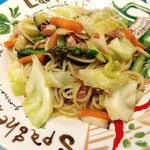 Trattoria la liberta - 料理写真:たっぷり野菜のペペロンチーノ