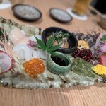 魚ト日本酒あたらよ - 7種類ということでした
