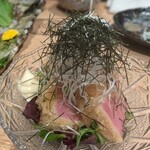 魚ト日本酒あたらよ - 絶品のマグロ生カツ