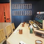 鮨 銀座おのでら 息子 - 店内（カウンター席）
