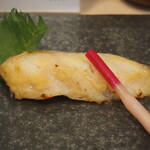 鮨 銀座おのでら 息子 - 銀鱈 西京焼き