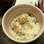 八島 - 桜海老ジャコ飯